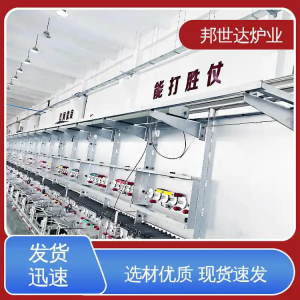 電熱式輥道爐 錳酸鋰正極材料燒結爐 工業(yè)窯爐邦世達
